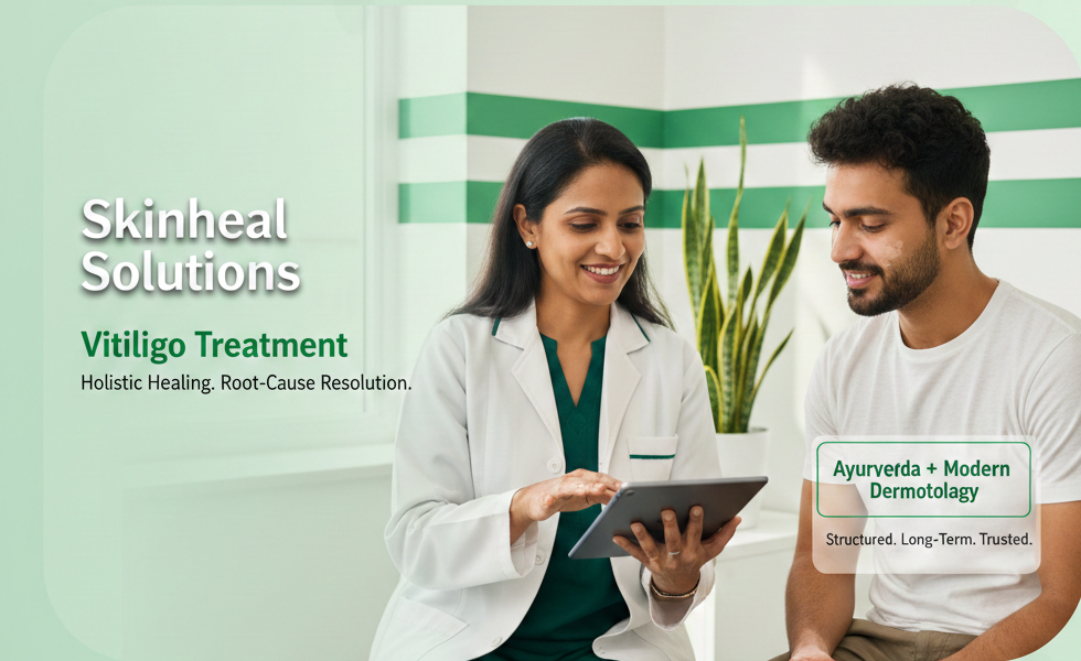 Vitiligo treatment at Skinheal Solutions